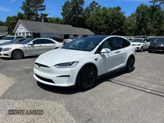 2022 Tesla Model X Plaid with VIN 7SAXCBE6XNF331503, listed as a Copart auction lot 50528545 with 19,144 mi miles and Clean Title. Bid and sale history available at DreamBid. Image 1.