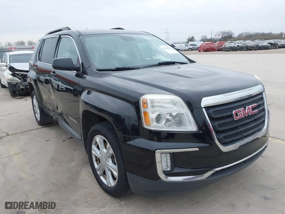 2017 GMC Terrain SLE with VIN 2GKALNEK1H6331731, listed as a IAAI auction lot 41630461 with 75,446 mi miles. Bid and sale history available at carsss.com. Image 1.