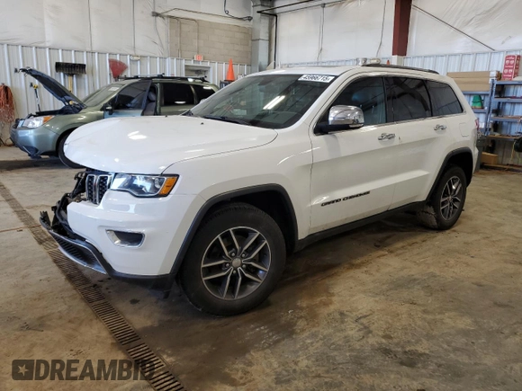 2017 Jeep Grand Cherokee Limited with VIN 1C4RJFBG1HC754536, listed as a Copart auction lot 45966715 with 117,811 mi miles and Clean title. Bid and sale history available at DreamBid. Image 1.