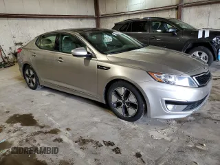 2012 Kia Optima Hybrid with VIN KNAGM4AD3C5027127, listed as a Copart auction lot 51850575 with 168,861 mi miles and Clean Title. Bid and sale history available at carsss.com. Image 4.