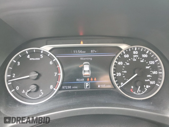 2021 Nissan Sentra SV with VIN 3N1AB8CV0MY216370, listed as a Copart auction lot 62874555 with 97,230 mi miles and Non repairable. Bid and sale history available at DreamBid. Image 9.