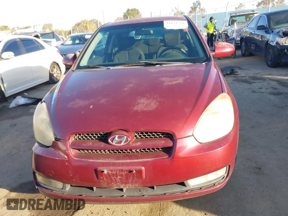 2007 Hyundai Accent SE with VIN KMHCN36C67U023704, listed as a IAAI auction lot 41631710 with 171,793 mi miles. Bid and sale history available at carsss.com. Image 12.