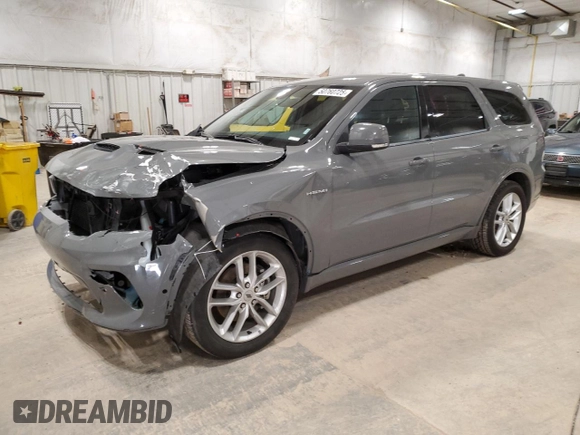 2022 Dodge Durango R/T with VIN 1C4SDJCT6NC104359, listed as a Copart auction lot 50760725 with 79,865 mi miles and Salvage title. Bid and sale history available at DreamBid. Image 1.