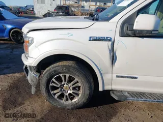 2018 Ford F-150 XL with VIN 1FTFW1E12JFE79214, listed as a IAAI auction lot 41381997 with 139,116 mi miles. Bid and sale history available at carsss.com. Image 17.