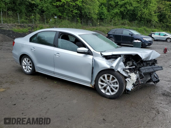 2012 Volkswagen Jetta SE z VIN 3VWBP7AJ0CM078295, wystawiony jako Copart lot #58301035 z przebiegiem Nie podano mil oraz Szkoda całkowita • Salvage title. Historia ofert i sprzedaży dostępna na DreamBid. Obrazek 4.
