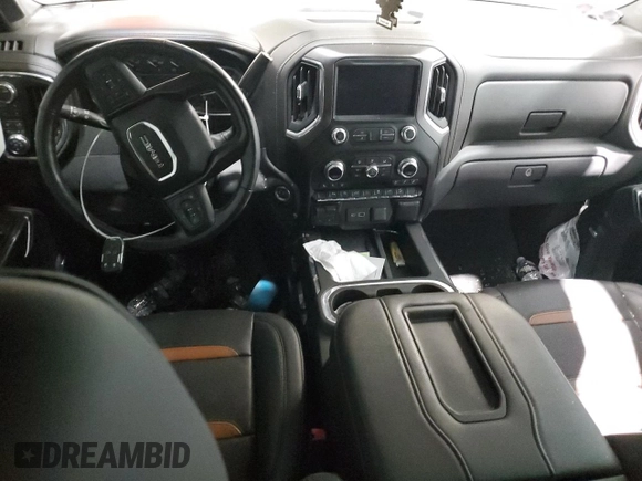 2021 GMC Sierra 1500 AT4 with VIN 3GTU9EET9MG326162, listed as a Copart auction lot 79265244 with 0 mi miles and Salvage Title. Bid and sale history available at carsss.com. Image 8.