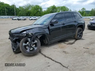 2024 Jeep Grand Cherokee Altitude with VIN 1C4RJHAG6R8929106, listed as a Copart auction lot 58554785 with 25,111 mi miles and Salvage title. Bid and sale history available at DreamBid. Image 1.