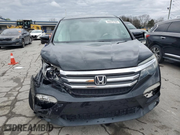 2017 Honda Pilot EX-L with VIN 5FNYF6H5XHB049465, listed as a Copart auction lot 49375195 with 59,802 mi miles and Salvage Title. Bid and sale history available at DreamBid. Image 5.