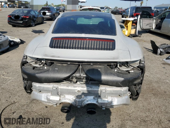 2018 Porsche 911 Carrera S with VIN WP0AB2A93JS122882, listed as a Copart auction lot 64508164 with 36,509 mi miles and Salvage Title. Bid and sale history available at DreamBid. Image 6.