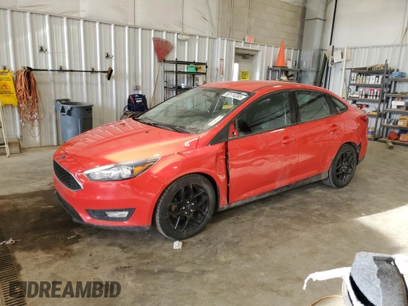 2016 Ford Focus SE with VIN 1FADP3F21GL222097, listed as a Copart auction lot 50174395 with 144,607 mi miles and Clean Title. Bid and sale history available at carsss.com. Image 1.