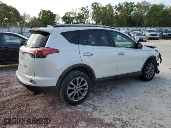 2017 Toyota RAV4 Limited with VIN JTMYFREV5HJ149701, listed as a Copart auction lot 49631805 with 76,023 mi miles and Salvage Title. Bid and sale history available at DreamBid. Image 3.