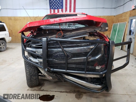 2022 Ford F-250 XL with VIN 1FT7X2B60NEE34632, listed as a Copart auction lot 79428514 with 50,930 mi miles and Non Repairable. Bid and sale history available at DreamBid. Image 5.