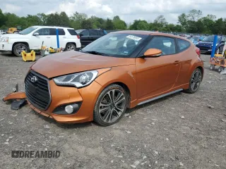 2016 Hyundai Veloster Turbo с VIN KMHTC6AE2GU302552, выставлен на аукционе Copart как лот 54578855 с пробегом 139 654 миль миль и Списание • Salvage title. История ставок и продаж доступна на DreamBid. Изображение 1.