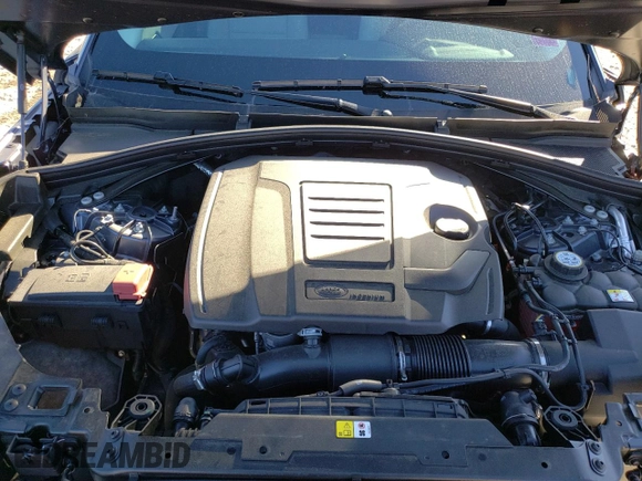 2024 Land Rover Range Rover Velar S with VIN SALYJ2EX6RA391625, listed as a Copart auction lot 80262574 with 3,706 mi miles and Salvage Title. Bid and sale history available at DreamBid. Image 12.