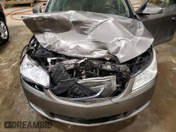 2012 Buick LaCrosse Premium 2 with VIN 1G4GF5E3XCF194918, listed as a Copart auction lot 47543395 with 0 mi miles and Clean Title. Bid and sale history available at carsss.com. Image 11.