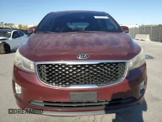 2015 Kia Sedona EX with VIN KNDMC5C16F6020916, listed as a Copart auction lot 49264995 with 133,164 mi miles and Salvage Title. Bid and sale history available at carsss.com. Image 5.