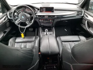 2016 BMW X5 M with VIN 5YMKT6C53G0R78343, listed as a Copart auction lot 53502584 with 123,914 mi miles. Bid and sale history available at carsss.com. Image 8.