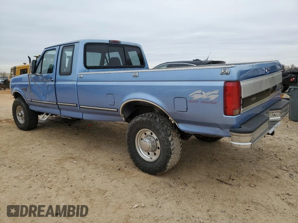 1996 Ford F-250 with VIN 1FTHX26G4TEB59478, listed as a Copart auction lot 46535425 with 132,504 mi miles and Salvage title. Bid and sale history available at DreamBid. Image 2.