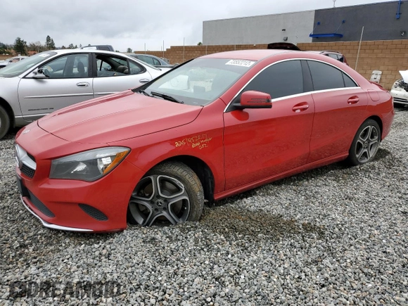 2019 Mercedes-Benz CLA with VIN WDDSJ4EB0KN742353, listed as a Copart auction lot 73552212 with 99,315 mi miles. Bid and sale history available at carsss.com. Image 1.