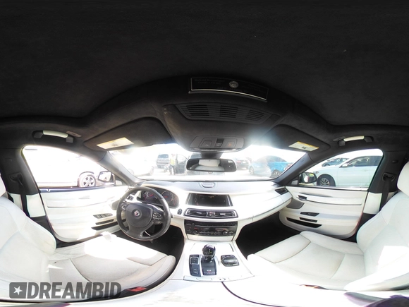 2015 BMW 7 Series 750Li with VIN WBAYE8C52FD785162, listed as a IAAI auction lot 42121389 with 88,783 mi miles and . Bid and sale history available at DreamBid. Image 18.