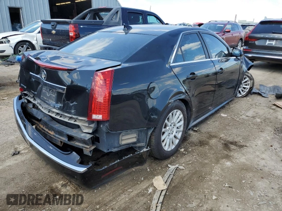 2012 Cadillac CTS with VIN 1G6DA5E56C0144482, listed as a Copart auction lot 59052545 with 148,623 mi miles and Salvage title. Bid and sale history available at DreamBid. Image 3.