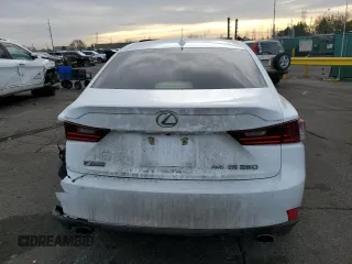 2015 Lexus IS 250 with VIN JTHCF1D2XF5017525, listed as a Copart auction lot 51175075 with 119,948 mi miles and Salvage Title. Bid and sale history available at DreamBid. Image 6.