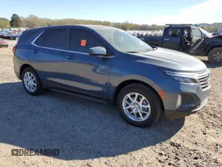 2024 Chevrolet Equinox LT with VIN 3GNAXKEG6RL254191, listed as a Copart auction lot 50173035 with 15,584 mi miles and Salvage Title. Bid and sale history available at DreamBid. Image 4.