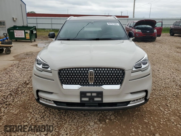 2021 Lincoln Aviator Reserve z VIN 5LM5J7XCXMGL19293, wystawiony jako Copart lot #64761565 z przebiegiem 61 614 mil mil oraz Szkoda całkowita • Salvage title. Historia ofert i sprzedaży dostępna na DreamBid. Obrazek 5.