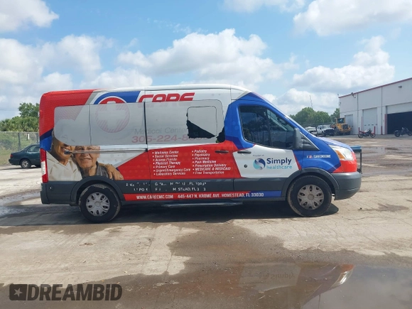 2017 Ford Transit XL with VIN 1FBAX2CM8HKA26909, listed as a IAAI auction lot 42190598 with 228,403 mi miles and . Bid and sale history available at carsss.com. Image 13.