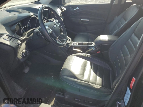 2016 Ford Escape Titanium with VIN 1FMCU9J97GUC18874, listed as a Copart auction lot 48399245 with 138,133 mi miles and Salvage Title. Bid and sale history available at DreamBid. Image 7.