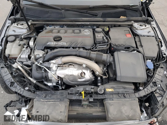 2022 Mercedes-Benz CLA 35 AMG with VIN W1K5J5BBXNN296482, listed as a Copart auction lot 78531904 with 17,786 mi miles and Salvage Title. Bid and sale history available at DreamBid. Image 11.