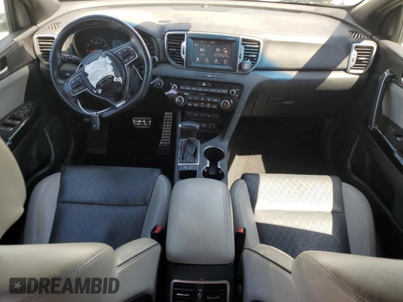 2018 Kia Sportage EX with VIN KNDPN3AC2J7478603, listed as a Copart auction lot 52499405 with 93,657 mi miles and Salvage title. Bid and sale history available at DreamBid. Image 8.