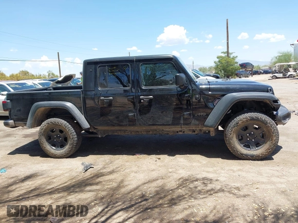 2022 Jeep Gladiator Mojave with VIN 1C6JJTEGXNL177175, listed as a IAAI auction lot 42652508 with Not provided miles and . Bid and sale history available at DreamBid. Image 13.