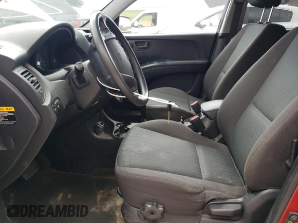 2009 Kia Sportage LX with VIN KNDJF724597626966, listed as a Copart auction lot 54335655 with 191,875 mi miles and Clean Title. Bid and sale history available at carsss.com. Image 7.