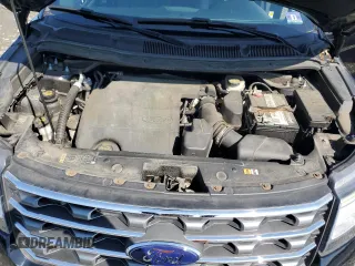 2017 Ford Explorer XLT with VIN 1FM5K8D82HGC17014, listed as a Copart auction lot 60517145 with 110,254 mi miles and Salvage title. Bid and sale history available at DreamBid. Image 12.