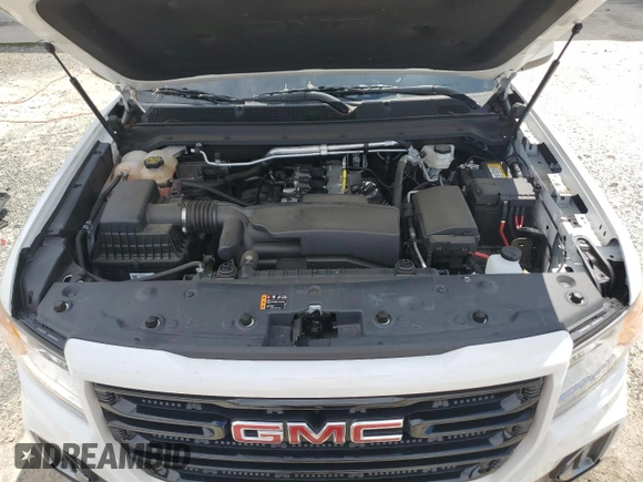 2022 GMC Canyon 2WD SLE with VIN 1GTH5CEA1N1322736, listed as a Copart auction lot 68980024 with 16,164 mi miles and Salvage Title. Bid and sale history available at carsss.com. Image 11.