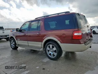 2007 Ford Expedition Max Eddie Bauer z VIN 1FMFK17527LA44128, wystawiony jako Copart lot #53398285 z przebiegiem 278 476 mil mil oraz Czysty tytuł • Clean title. Historia ofert i sprzedaży dostępna na DreamBid. Obrazek 2.