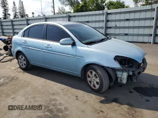 2009 Hyundai Accent Auto GLS z VIN KMHCN46C09U370955, wystawiony jako Copart lot #58003685 z przebiegiem 145 200 mil mil oraz Nie do naprawy • Non repairable. Historia ofert i sprzedaży dostępna na DreamBid. Obrazek 4.