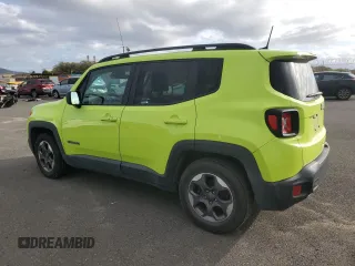 2018 Jeep Renegade Sport with VIN ZACCJAAB0JPG92224, listed as a Copart auction lot 43447115 with 46,089 mi miles and Salvage Title. Bid and sale history available at DreamBid. Image 2.