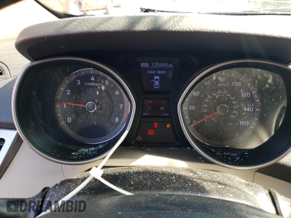 2013 Hyundai Elantra GT with VIN KMHD35LE5DU083013, listed as a Copart auction lot 75081804 with 135,446 mi miles and Salvage Title. Bid and sale history available at carsss.com. Image 9.