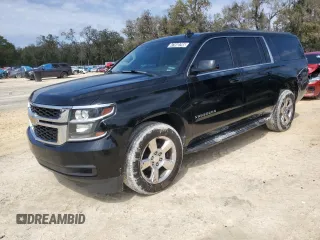 2015 Chevrolet Suburban LT with VIN 1GNSCJKC0FR560349, listed as a Copart auction lot 47840795 with 107,250 mi miles and Clean Title. Bid and sale history available at carsss.com. Image 1.