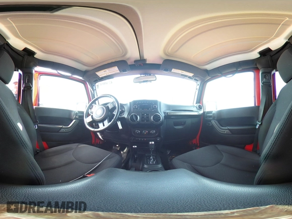 2016 Jeep Wrangler Unlimited Sport with VIN 1C4BJWDG4GL137175, listed as a IAAI auction lot 42388587 with 160,337 mi miles and . Bid and sale history available at DreamBid. Image 18.