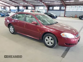 2009 Chevrolet Impala LT with VIN 2G1WT57K491112915, listed as a Copart auction lot 54559825 with 87,602 mi miles and Salvage Title. Bid and sale history available at DreamBid. Image 4.