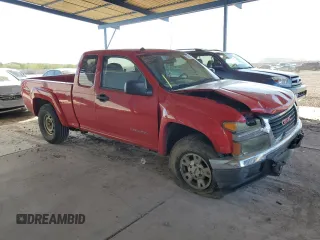 2005 GMC Canyon SLE Z71 with VIN 1GTDS196158130323, listed as a Copart auction lot 78646804 with 0 mi miles and Salvage Title. Bid and sale history available at carsss.com. Image 4.
