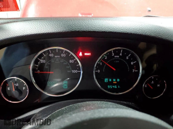 2012 Jeep Wrangler Unlimited Altitude with VIN 1C4HJWEG6CL142042, listed as a Copart auction lot 55109955 with 95,461 mi miles and Salvage title. Bid and sale history available at DreamBid. Image 9.