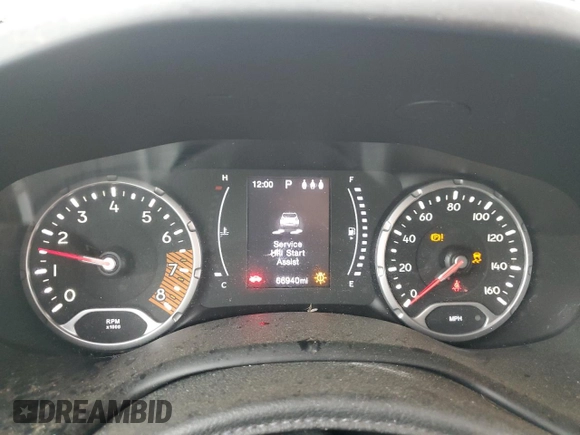 2019 Jeep Renegade Latitude z VIN ZACNJBBB1KPK28127, wystawiony jako Copart lot #57408485 z przebiegiem 66 940 mil mil oraz Szkoda całkowita • Salvage title. Historia ofert i sprzedaży dostępna na DreamBid. Obrazek 9.