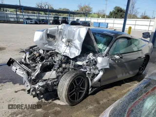 2023 Ford Mustang EcoBoost with VIN 1FA6P8TH8P5105684, listed as a Copart auction lot 48358815 with 37,409 mi miles and Non Repairable. Bid and sale history available at carsss.com. Image 1.