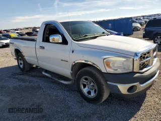 2008 Dodge 1500 ST with VIN 1D7HA16KX8J208476, listed as a Copart auction lot 42500815 with 180,257 mi miles and Salvage Title. Bid and sale history available at DreamBid. Image 4.