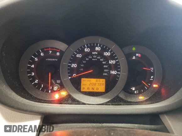 2007 Toyota RAV4 Limited with VIN JTMBK31V175028448, listed as a Copart auction lot 59816485 with 208,799 mi miles and Clean title. Bid and sale history available at DreamBid. Image 9.