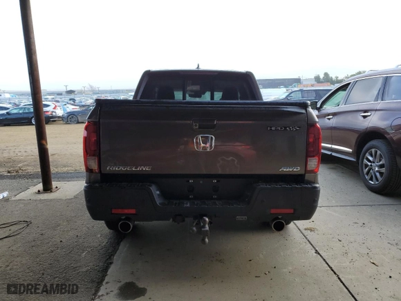 2021 Honda Ridgeline RTL-E with VIN 5FPYK3F78MB020661, listed as a Copart auction lot 85374724 with 18,708 mi miles and Salvage Title. Bid and sale history available at carsss.com. Image 6.